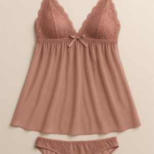 Dantel Detaylı Babydoll